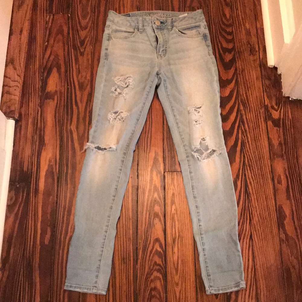 American eagle high rise super stretch jegging